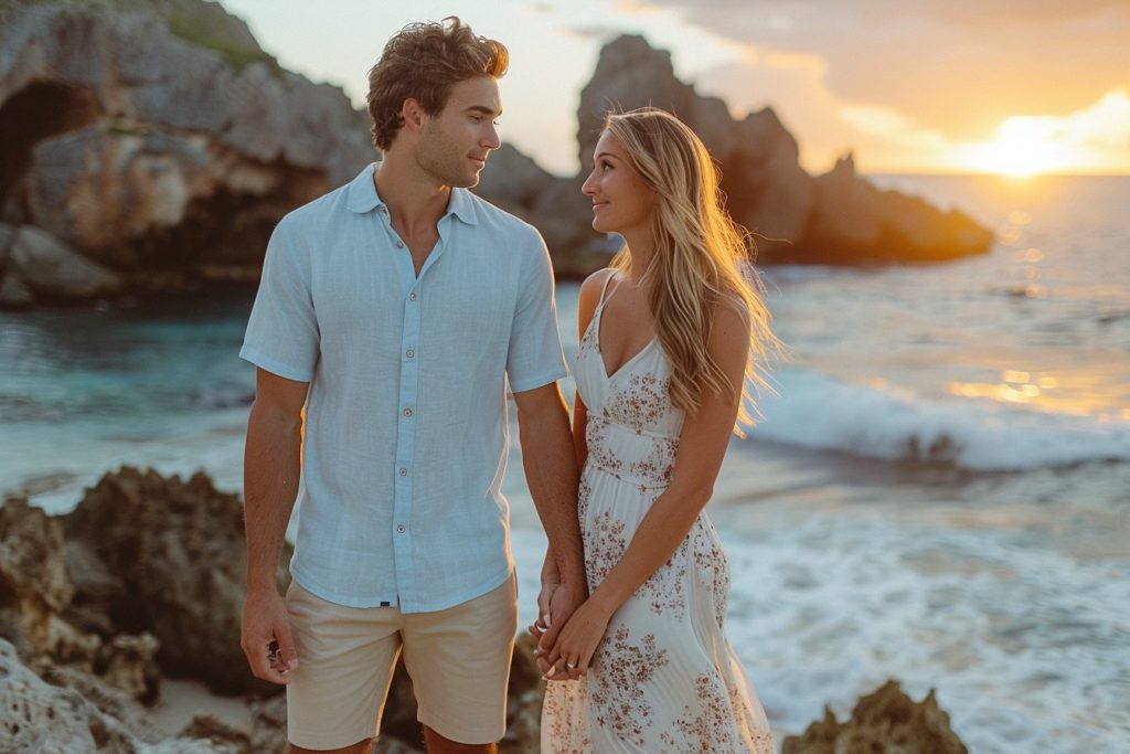 Créer des souvenirs uniques avec des vêtements de couple pour vacances