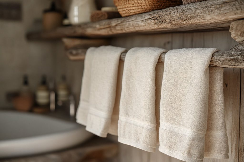 Le linge de bain en lin, un choix écologique et confortable
