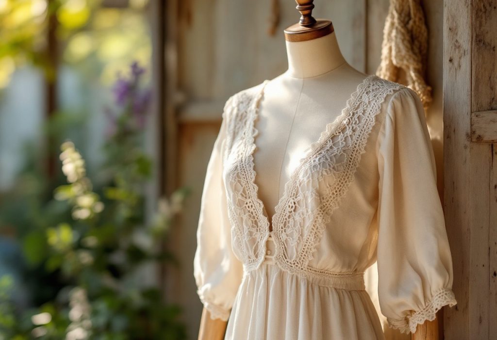 Le lin et le crochet : les matières au cœur de la tendance des robes bohèmes cette saison