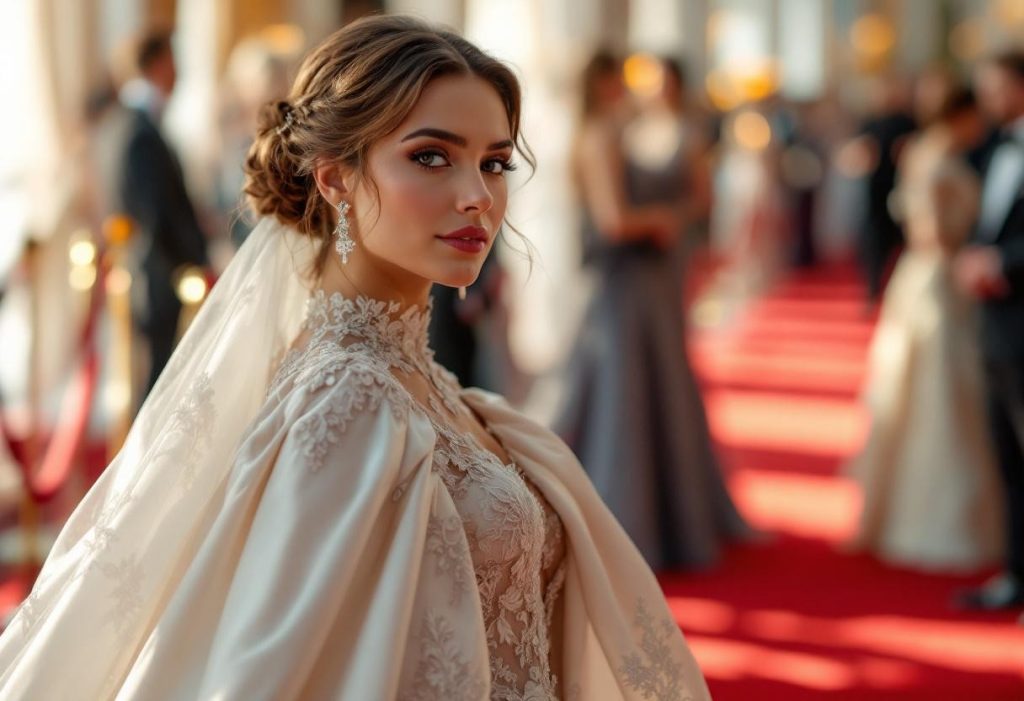 Glamour royal : comment porter la robe princesse version red carpet