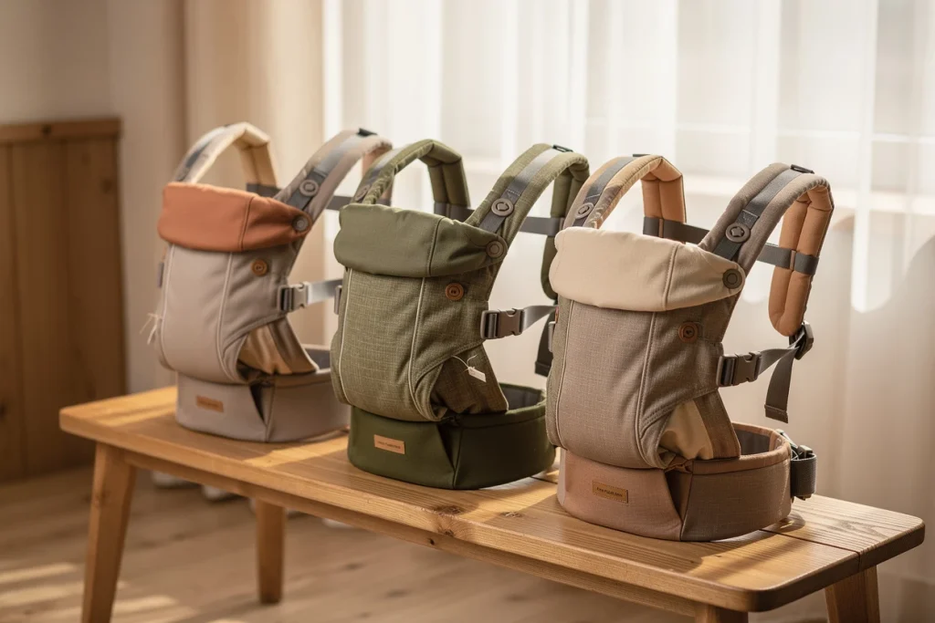 Découvrez nos porte bébé ergonomiques pour un portage tout en douceur