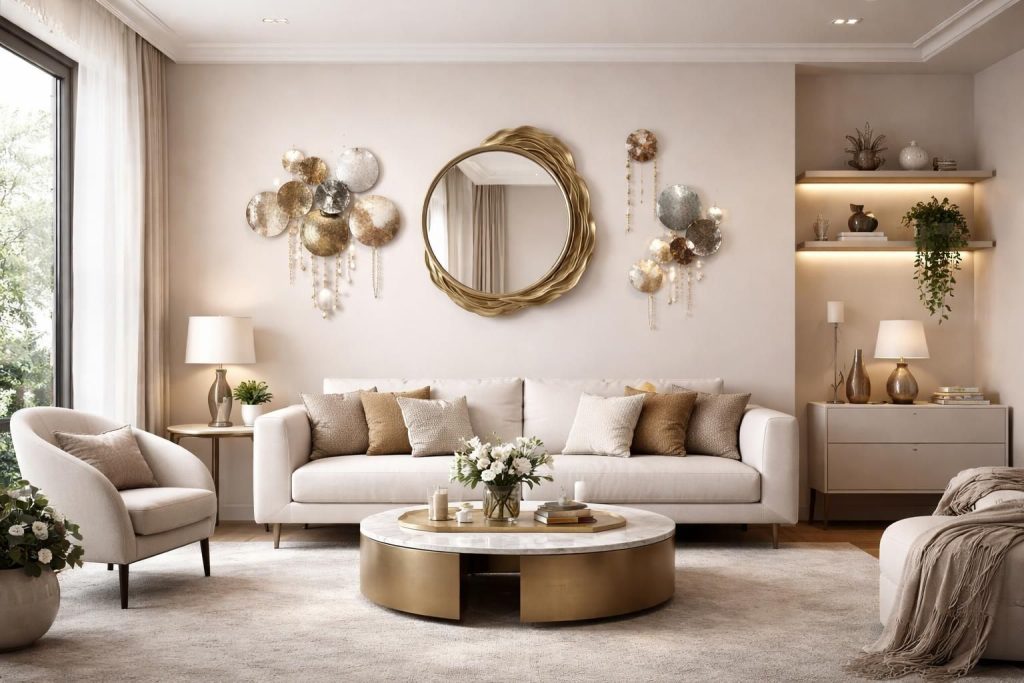 Accessoiriser votre intérieur rénové avec des bijoux décoratifs muraux et des ornements design