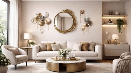 Accessoiriser votre intérieur rénové avec des bijoux décoratifs muraux et des ornements design