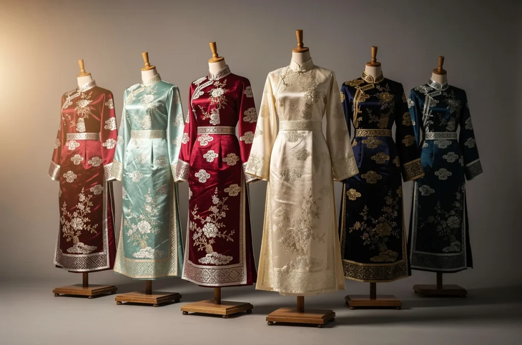 Silhouettes d’orient : les robes chinoises qui redéfinissent l’élégance féminine