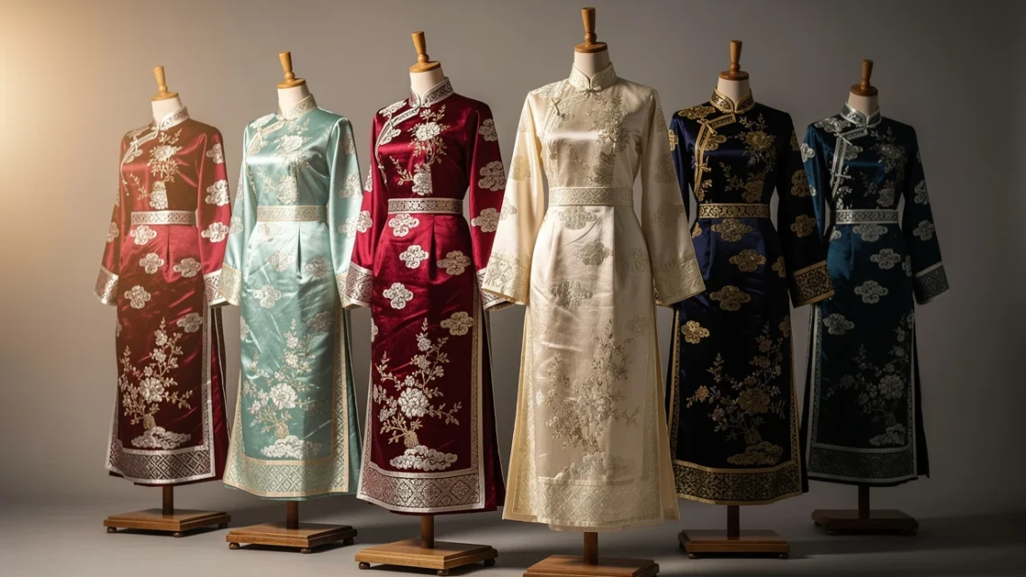 Silhouettes d’orient : les robes chinoises qui redéfinissent l’élégance féminine