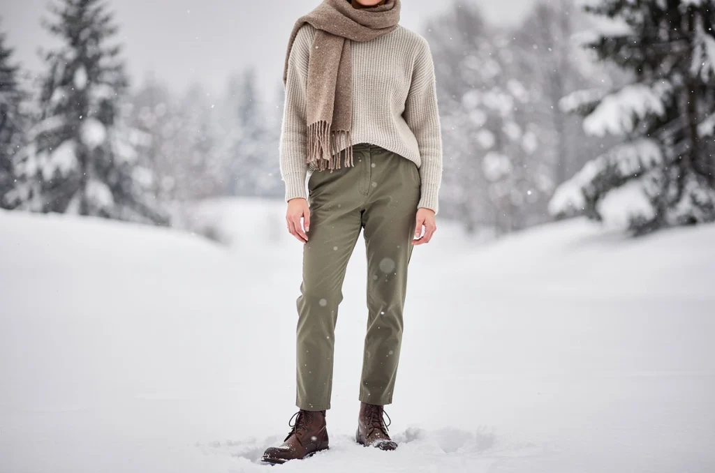 Sous les flocons, le style : les tenues de noël qui font vibrer la mode hivernale
