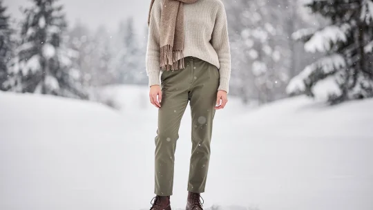 Sous les flocons, le style : les tenues de noël qui font vibrer la mode hivernale