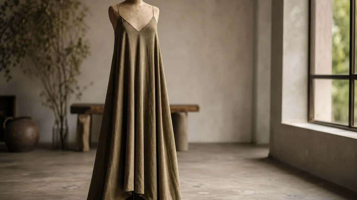 La robe trapèze longue a-t-elle remplacé la petite robe noire dans nos dressings ?