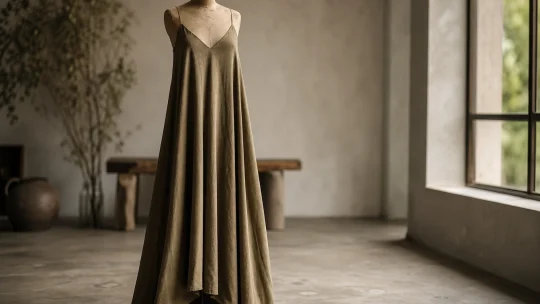 La robe trapèze longue a-t-elle remplacé la petite robe noire dans nos dressings ?