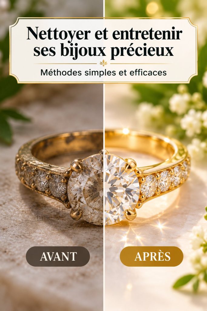Bijoux en or et en argent sur fond blanc, mettant en valeur leur éclat et leur brillance.